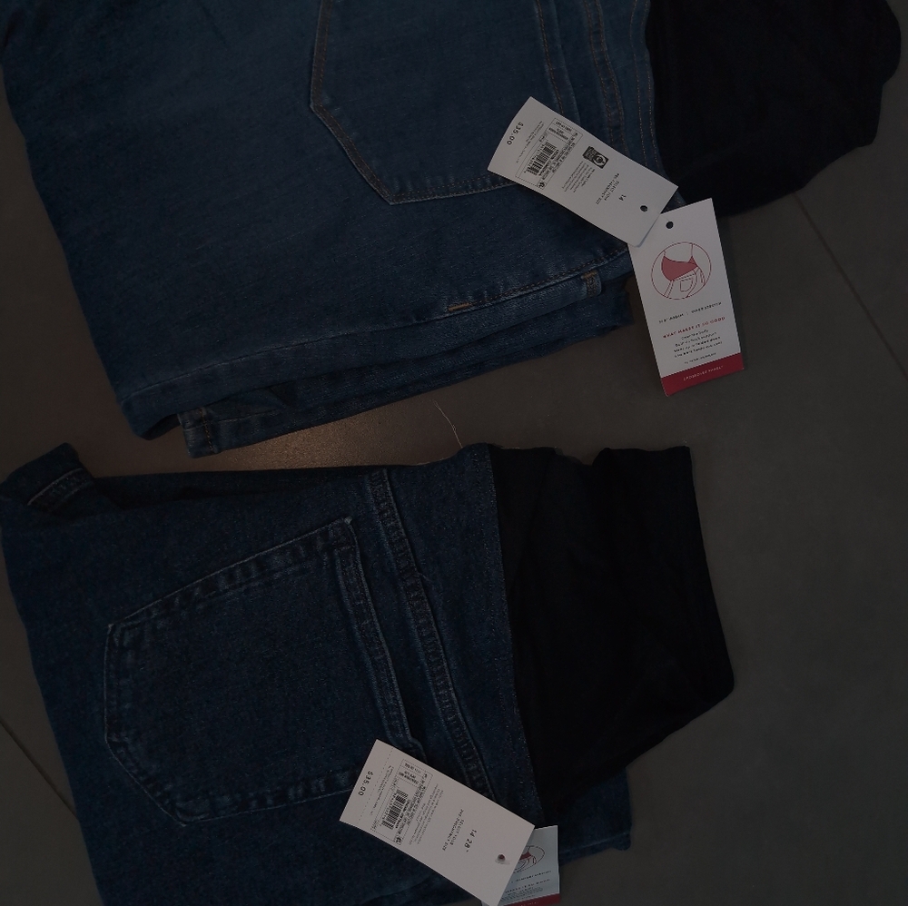 15 Womans Maternity Pants. New Nost With tags Blue Jeans Pants Pregnancy - Picture 7 of 17